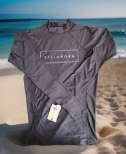 Billabong Long Sleeve Rash Guard - Size Large - Gray - NWT