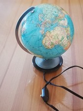 Globus, Leuchtglobus, Tischglobus, Nachttischlampe  19 cm