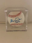 Fergie Jenkins Signed Baseball in Acrylic Case MLB Chicago Cubs HOF 1991
