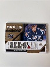 Blake Wheeler 2018 SP Game Used All Star Patch 01/15 Lot With Artifacts Jersey!