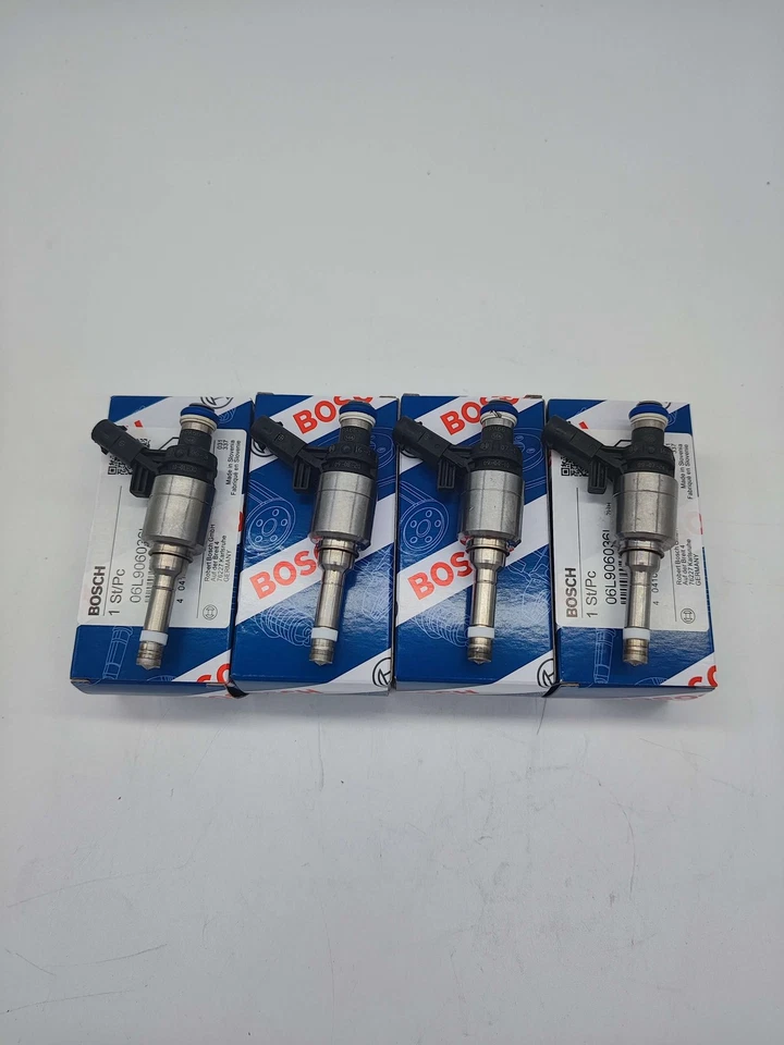 06L906036L 4x Fuel Injectors for Audi S3 VW Arteon Golf R Seat Leon 2.0 TFSI Foto 4 de 4
