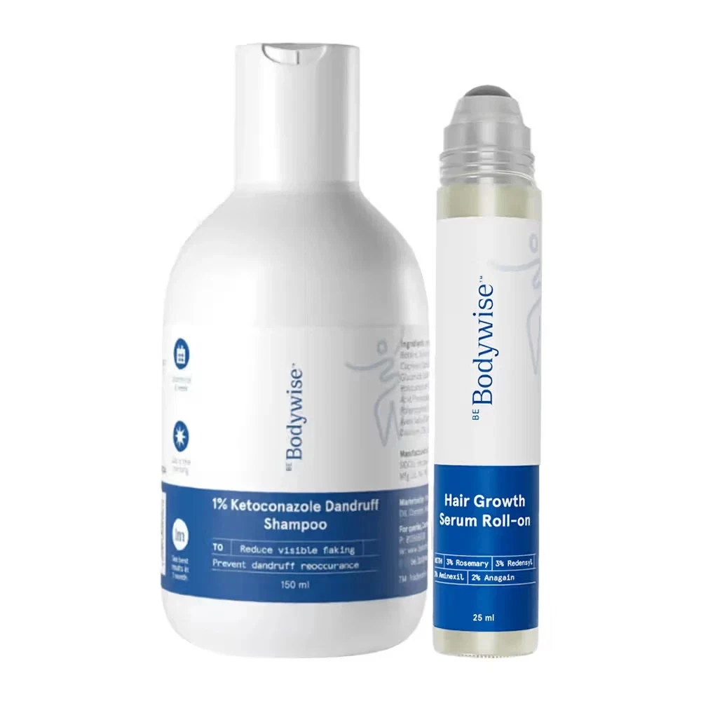 Be Bodywise Hair Growth Scalp Care Combo Hair Growth Serum + Shampoo