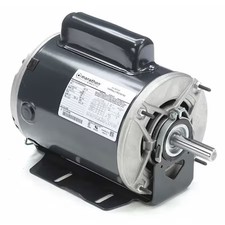 Leeson 5Kc49nn0061t Condenser Fan Motor, 1 Hp, 56Z Frame