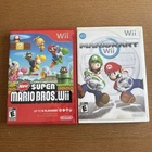 New ListingTwo CIB Wii Games: Super Mario Bros. and Mario Kart Tested & Working!