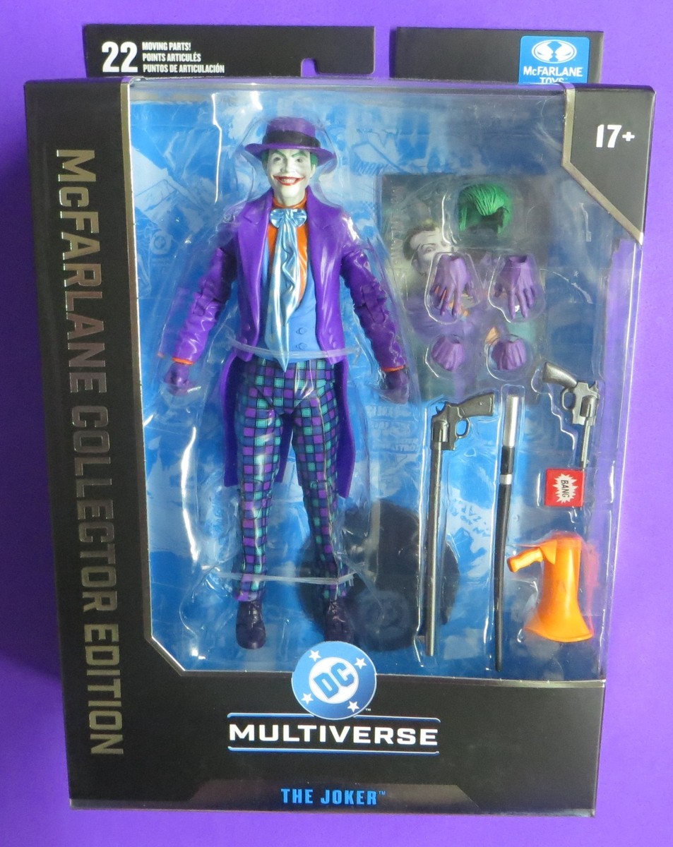 マクファーレントイズ DCマルチバース ザ・ジョーカー 1989 McFarlane Multiverse THE JOKER BATMAN '89 1989 MOVIE Collector