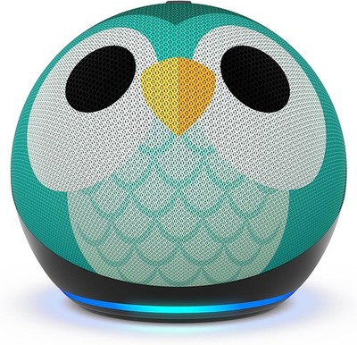 Amazon Echo Dot Kids 5. Generation | Smart Home Lautsprecher für Kinder | Eule 