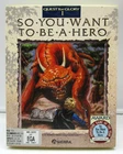 Sierra QUEST FOR GLORY I SO YOU WANT TO BE A HERO