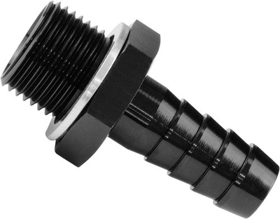 #ad Male to 3 8 9.5mm Hose Barb Fitting Fuel Oil Pump Inlet Adapter with AL Washer $18.74