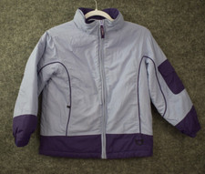 L.L. Bean Kids Jacket S 8 Purple Nylon Thinsulate Insulated Nylon Polyester Ski