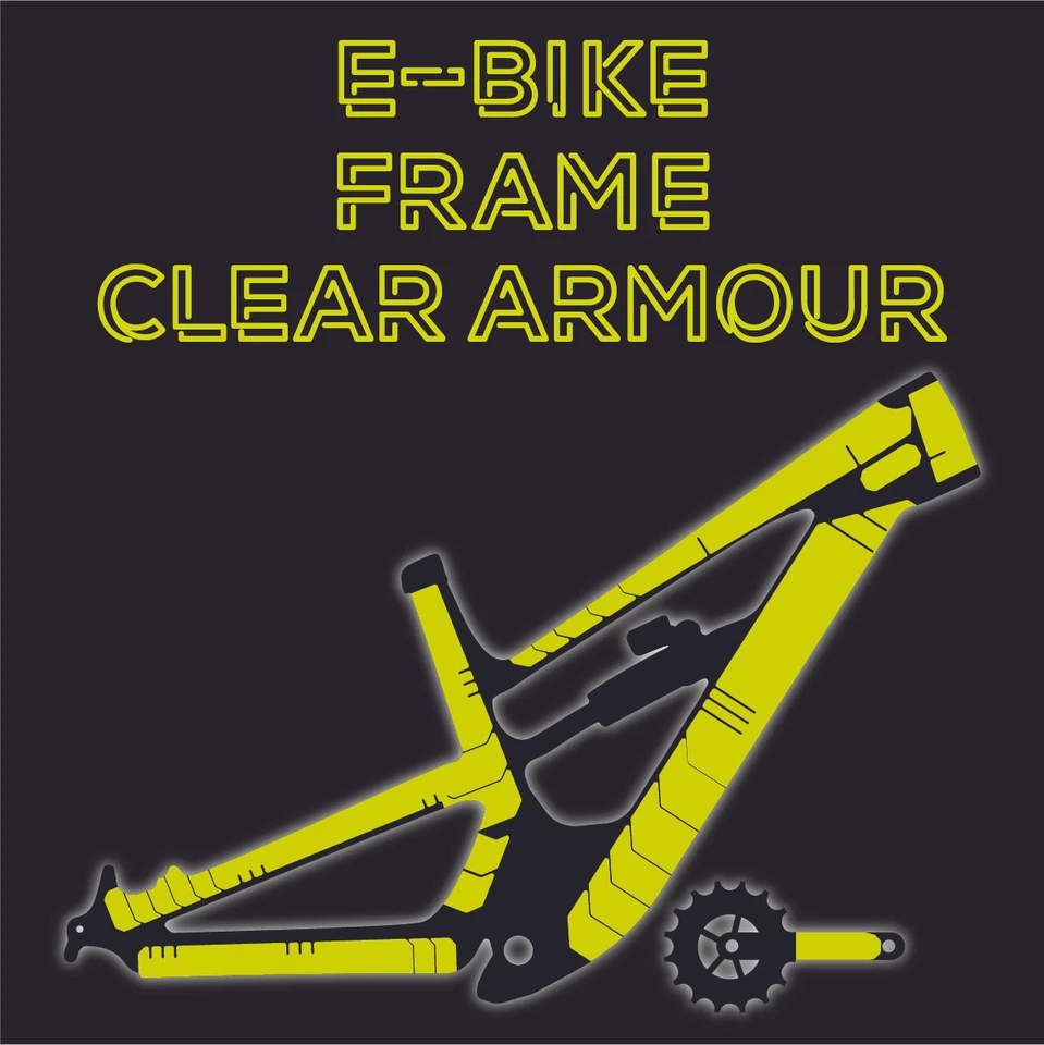 Opciones de bicicleta de protección completa - Película transparente transparente Foto 2 de 4