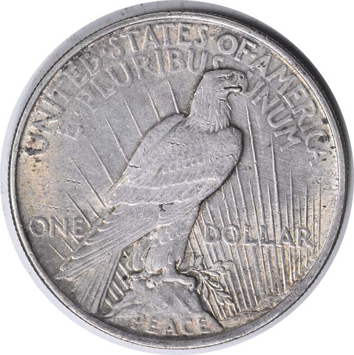 Pendiente de dólar de la paz 1922 VAM 2A sin certificación #942 - Imagen 2 de 2