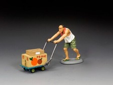 HKY019 The Delivery Coolie and Cart by King  Country