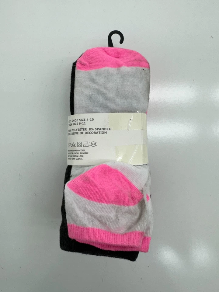 Horizon 10 Pair Multicolor No Show Socks Womens Size 9-11 - Imagem 2 de 3