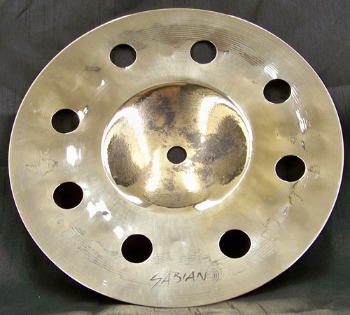 Sabian Prototype HH 8" O-Zone Splash Cymbal/Brand New-Warranty/135 Grams/RARE - Picture 2 of 5