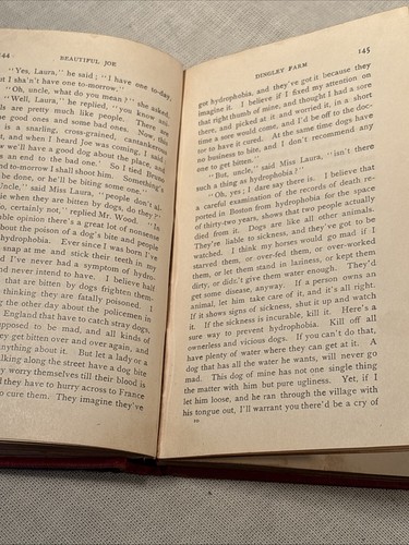 Beautiful Joe~ An Autobiography by Marshall Saunders 1893 HC Phoenix Edition - Picture 14 of 17
