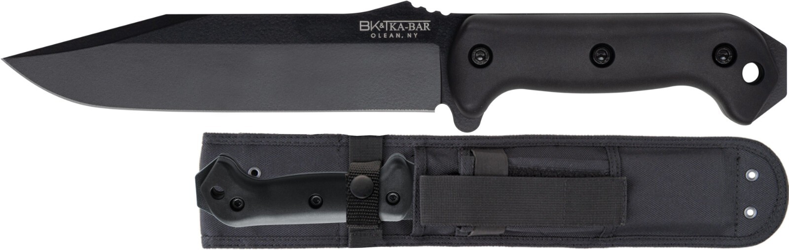 Ka-Bar Becker BK7 - 7" Combat Utility Knife, 1095 Cro-Van, Survival Bushcraft