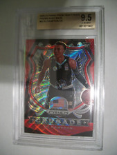 RJ HAMPTON 2020-21 Panini Prizm Draft Picks CR Ruby Wave #93 BGS GEM MINT 9.5 RC