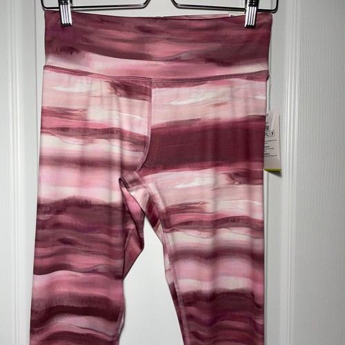 Old Navy GIRLS Mid-rise Elevate Leggings Go-Dry Gradient Pink XXL (18) New - Picture 2 of 13