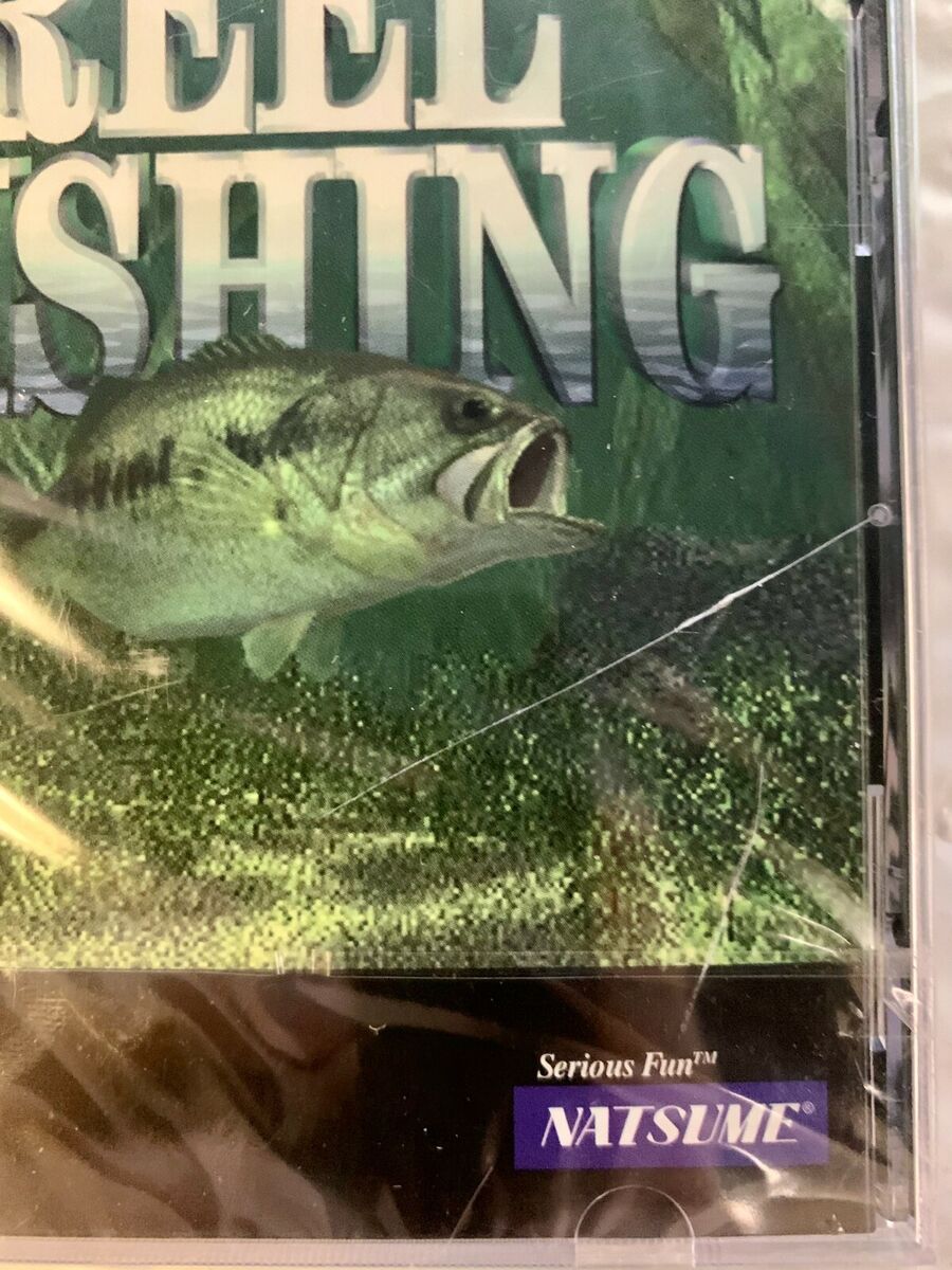 Reel Fishing (Sony PlayStation 1, 1997) PS1 Game - New 719593050018