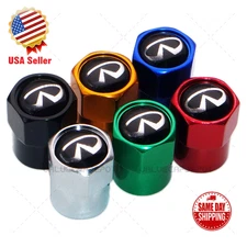 Hex For II Car SUV Wheels Tire Air Valve Caps Stem Dust Cover Sport IPL