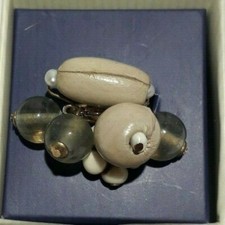 Anello Regolabile Accessori Donna Bijoux Ceramica Thun *83216