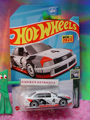 NEW 2023 Hot Wheels AUDI '90 QUATTRO #77 white;aerodisc☆RETRO