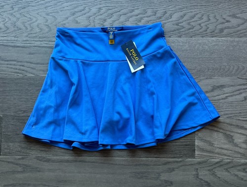 Polo Ralph Lauren Girls New England Blue Flounced Ponte Skort Size XL(16) NWT - Picture 4 of 6