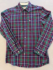 Jack Wills Button Down Shirt Mens Small Fine Cotton Pocket Logo Collared