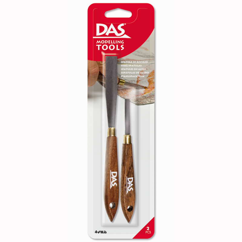 DAS Steel Spatula Modelling Tools (2pc) - Image 2