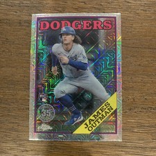 James Outman 2023 Topps Chrome Rookie Card RC ERROR CARD Robin Yount On The Back