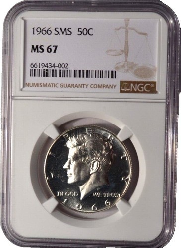 1966 Kennedy 40% Silver SMS Half Dollar BU #67 | eBay