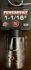 POWERBUILT 1 - 1/16" Drive Socket - 643203 - FREE SHIPPING