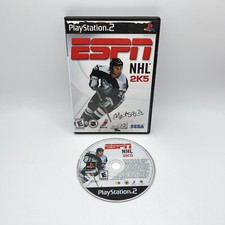 PlayStation 2 PS2 ESPN NHL 2K5 Tested & Working No Manual Authentic SEGA 2004
