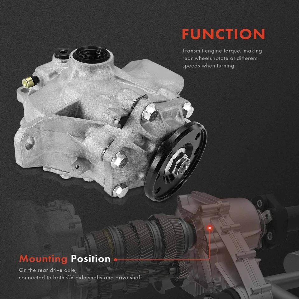 Новый передний несущий дифференциал в сборе для Mercedes-Benz GLC300 16-19 C300 E350 - Изображение 3 из 4