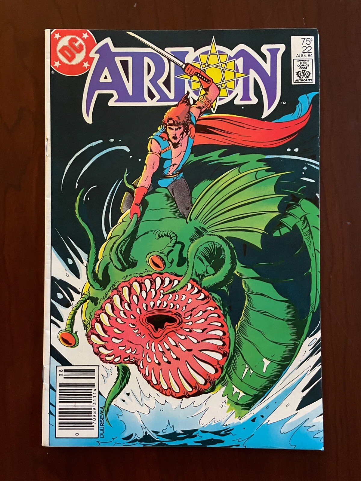 Arion Lord of Atlantis #1 & #22 (DC Comics 1982) Bronze Age Jan Duursema 8.0 VF