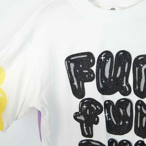 Eva Cremers x H&M Graphic Print Crew Neck Cotton T-shirt Loose Fit Kids Sz 8-10 - Picture 2 of 9