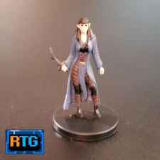 D&D Miniature and Card - Elf Warmage #5 - Dungeons and Dragons - RPG