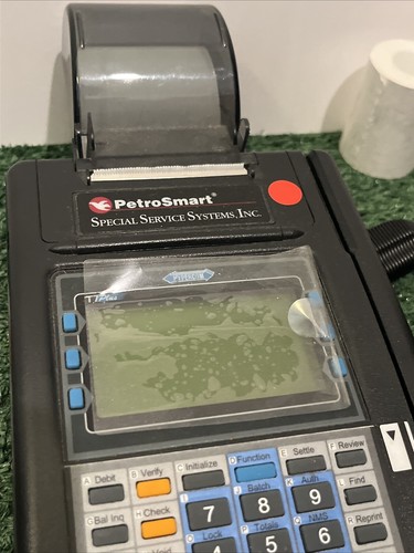 HYPERCOM T7 Plus Credit Card Machine and Power Supply - Picture 5 of 13