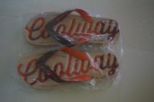 New Coolway Fresh Summer Spirit Style: Strappy Color : ORG Flip Flop Mens Size 9