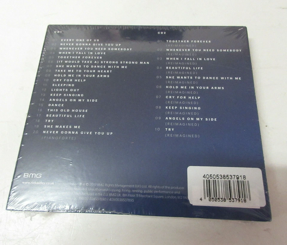 Rick Astley - The Best Of Me mit Autogrammen 2CDs NEU OVP  - Bild 3 von 3