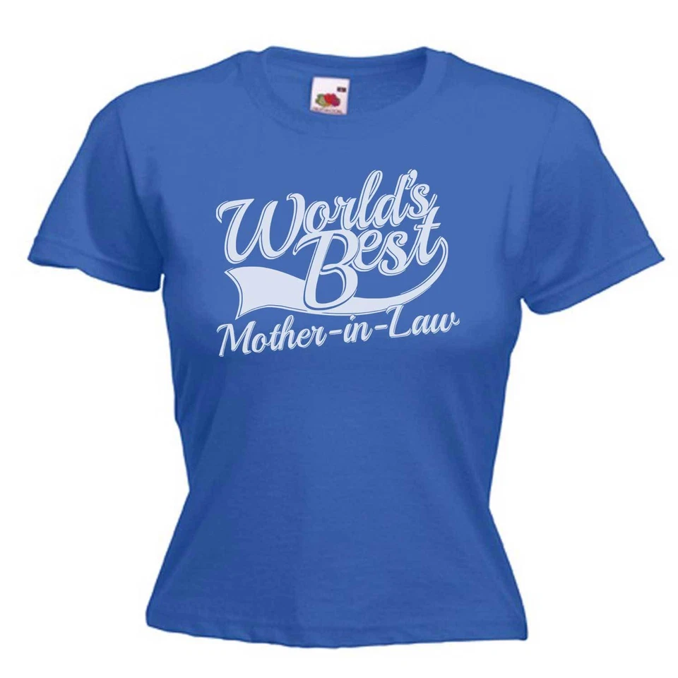 La mejor camiseta del mundo regalo de suegra para mujer y dama Foto 2 de 4