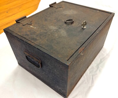 Vintage Meilink Steel Safe Company USA MADE Fireproof Metal Lock