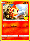 Chimchar 012/025 McDonald's 25th Anniversary