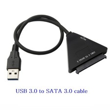 22 Pin SATA3 To USB 3.0 2.5 Inch Hard Drive HDD SSD Adapter SATA Converter Cable