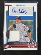 2023 Panini USA Stars & Stripes Cameron Tilly Patch Auto