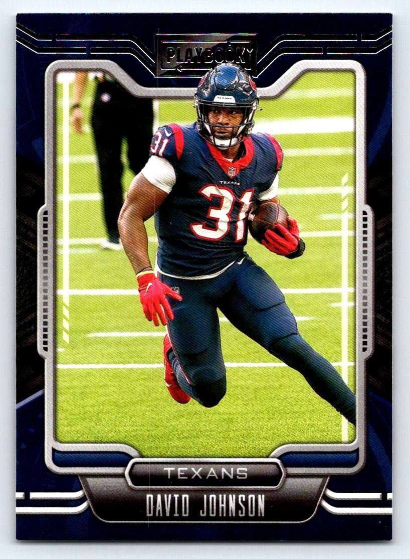 2021 Panini Playbook #34 David Johnson