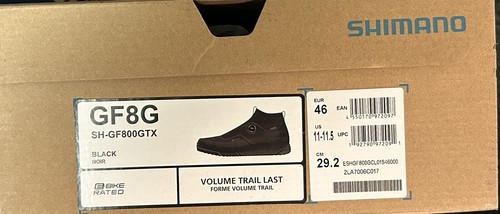 Shimano SH-GF800GTX Mountainbike Flat Pedal SCHUHE schwarz Herren Größe US 11-11,5 - Bild 4 von 6