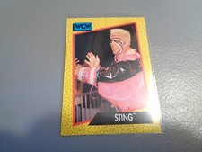 WCW WORLD CHAMPIONSHIP WRESTLING 1991 TRADING CARD # 12 STING