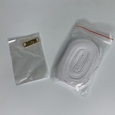 1 Pair Personalized Nameplate Justin Shoelace Buckles for Shoe Including Laces