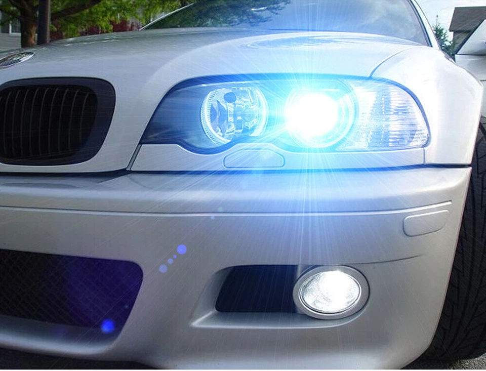 D2S D2R Ice Blue 8000K HID Headlight Bulb High Low Beam For BMW E46 325i 330i M3 - Image 2 of 4